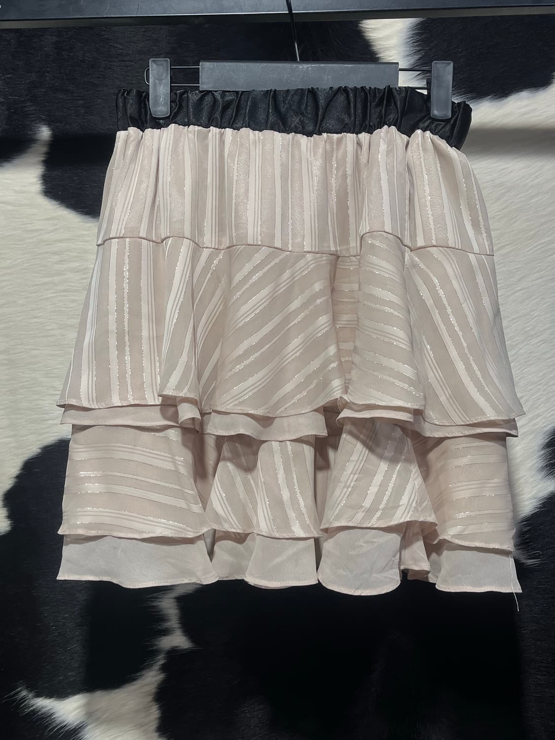 갸루 스트라이프 미니스커트 상품이미지2