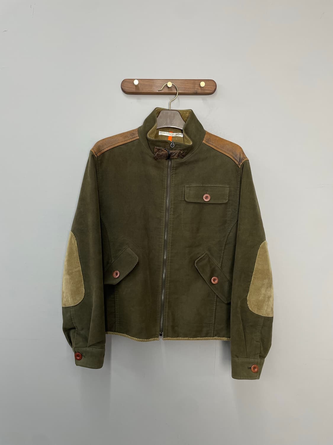 장 샤를 드 카스텔바쟉 레더숄더 자켓 H2282 상품이미지2