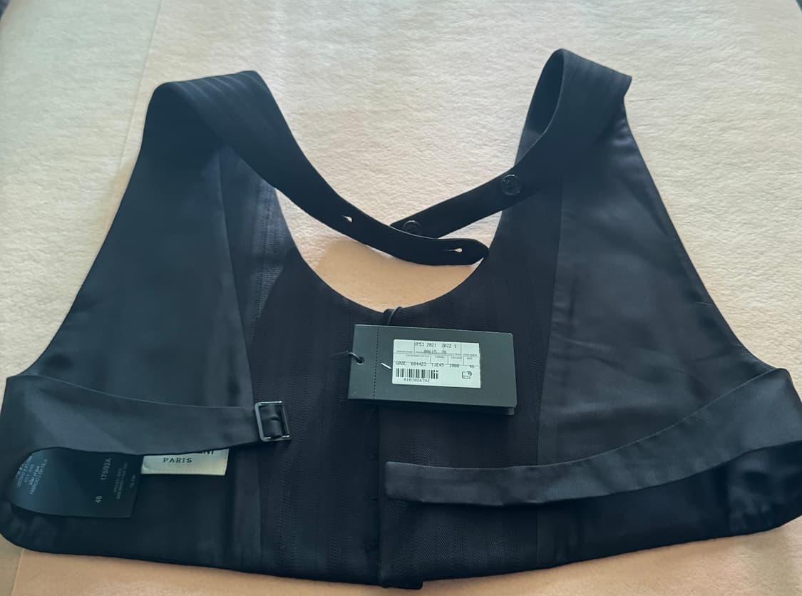 생로랑  이브닝 조끼 베스트 상품이미지8