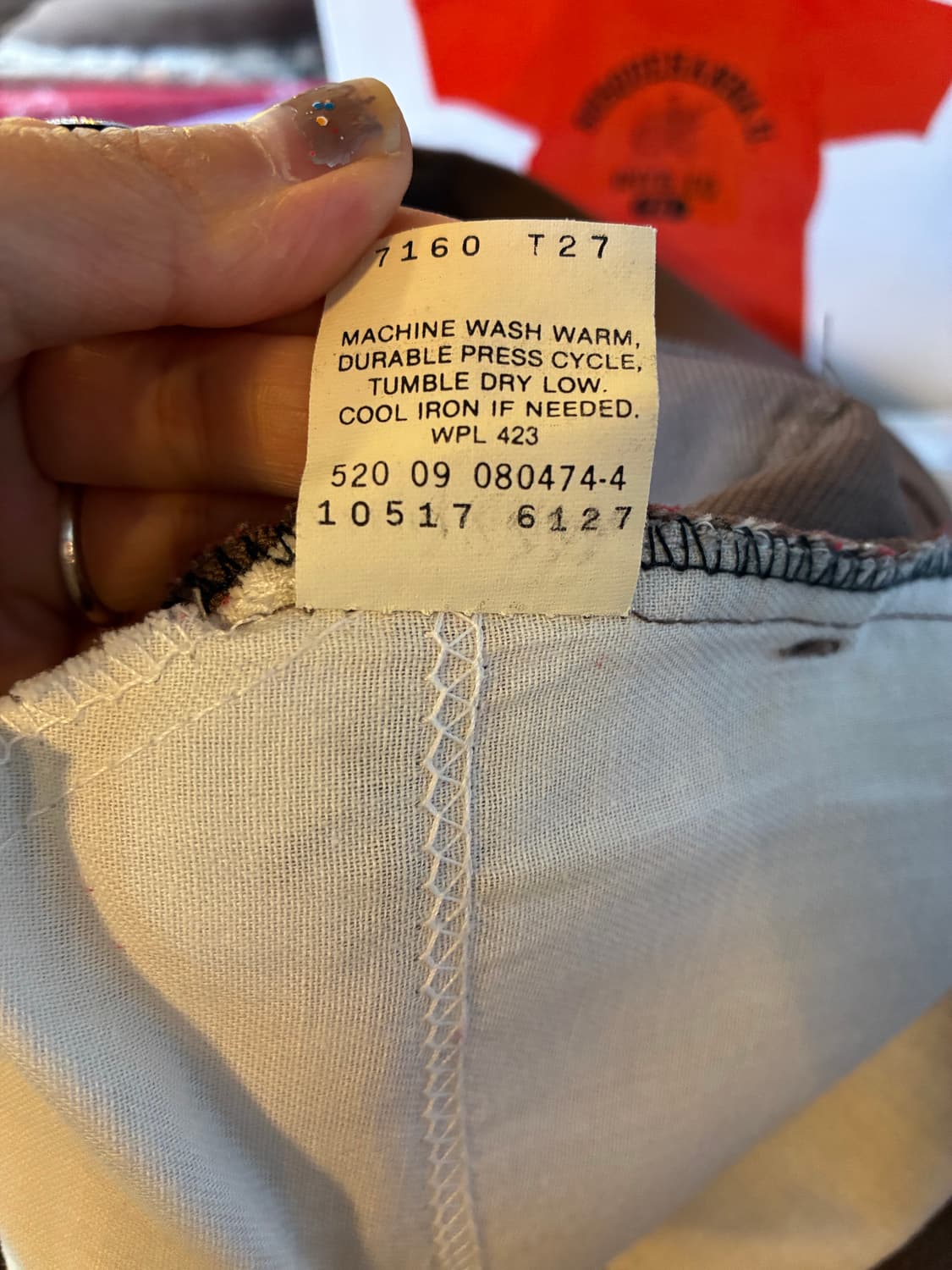 80s Levi’s STA-PREST Bootcut Pants 상품이미지8