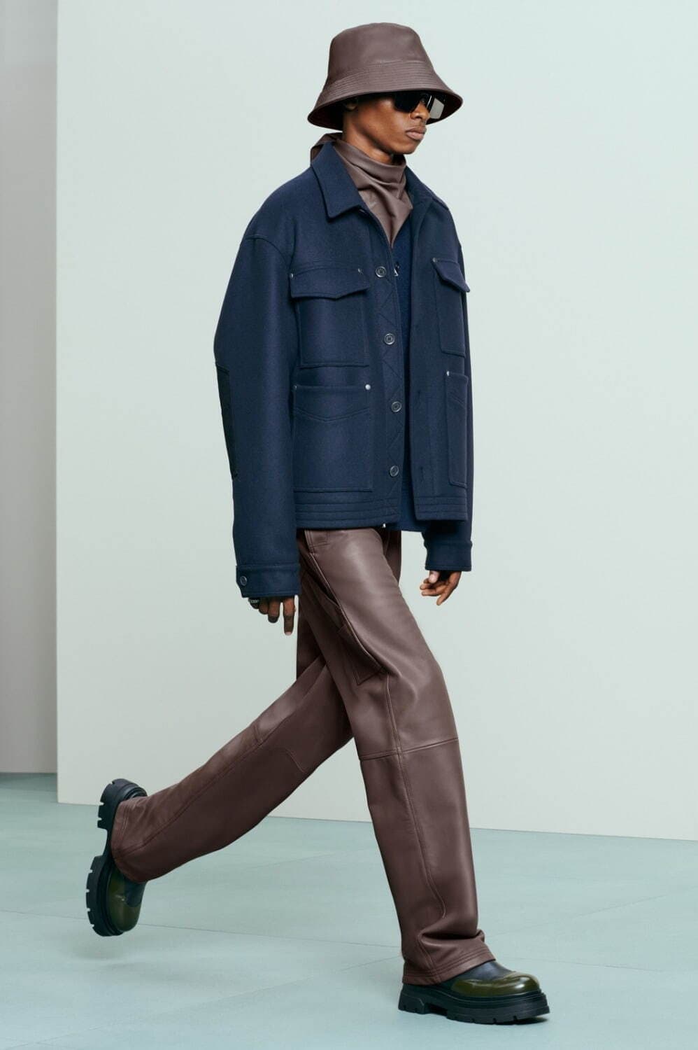 자라 SRPLS 네이비 울 자켓 XL 새상품 상품이미지3