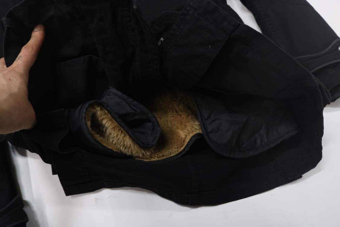 니콜 클럽 포 맨 빈티지 퍼 후드 보아 안감 밀리터리 자켓 46 상품이미지5