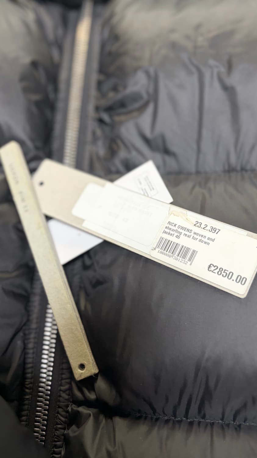 릭오웬스 시어링 패딩 상품이미지5