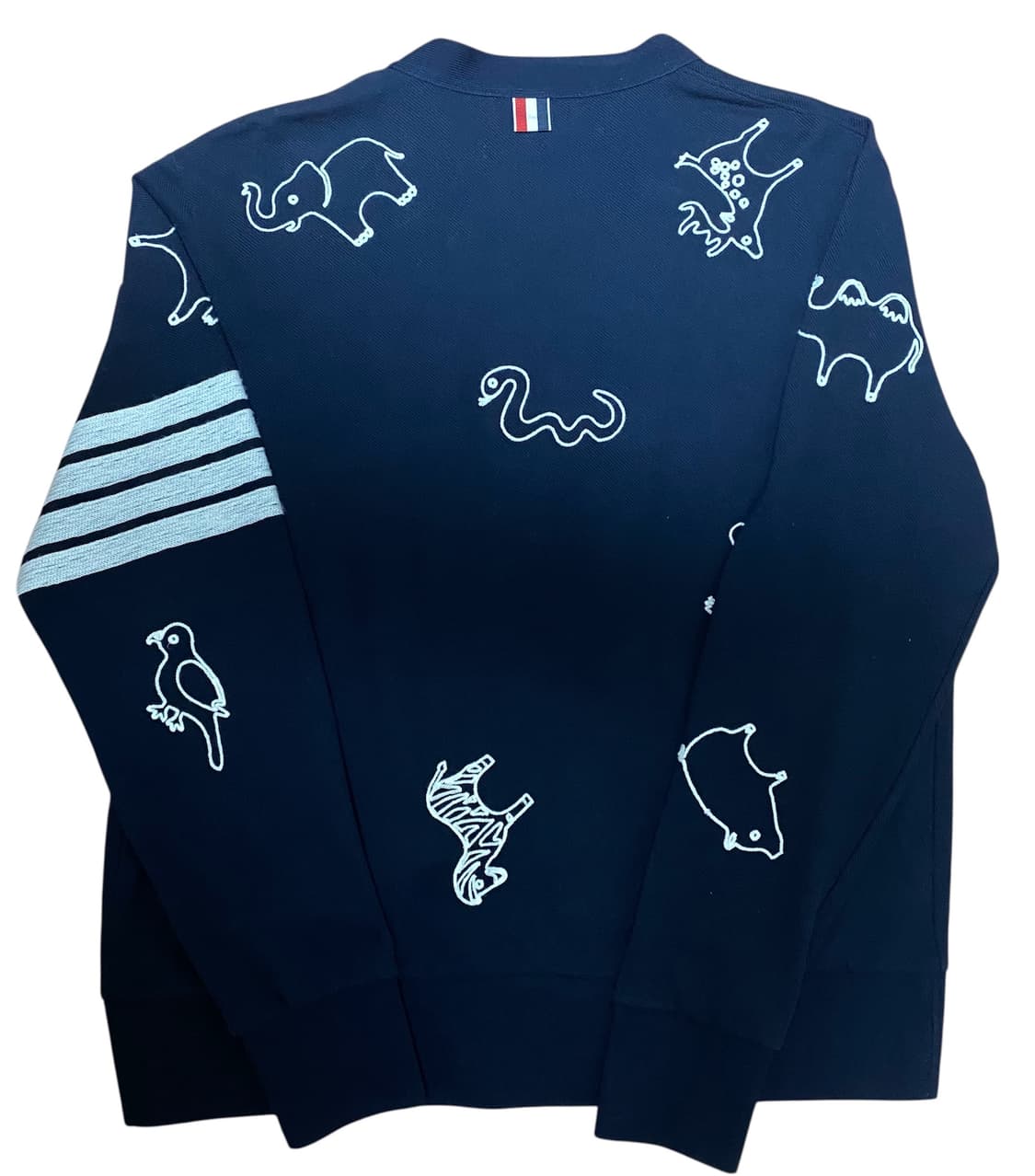 정품 백화점판 톰브라운 애니멀 코튼 가디건 상품이미지2