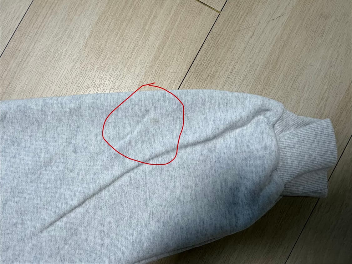 IAB Studio 하프집업 라이트그레이 L 상품이미지8