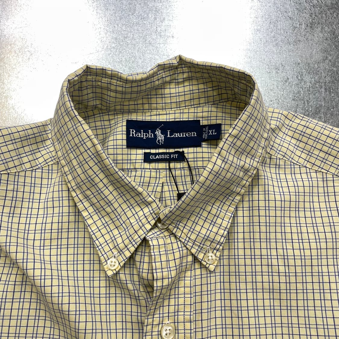 (XL) POLO 폴로 랄프로렌 체크 반팔 셔츠 클래식핏 상품이미지8