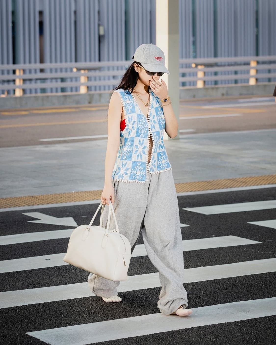 더 로우 인디아백 12 아이보리 화이트 상품이미지8