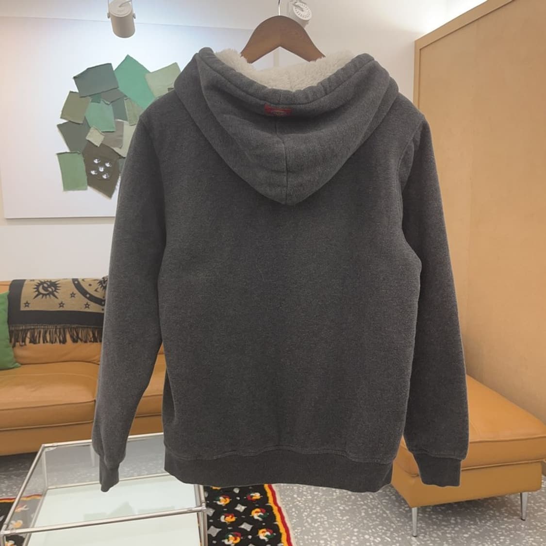 디키즈 올드스쿨 빈티지 양털 후드 집업 M C06932 상품이미지4