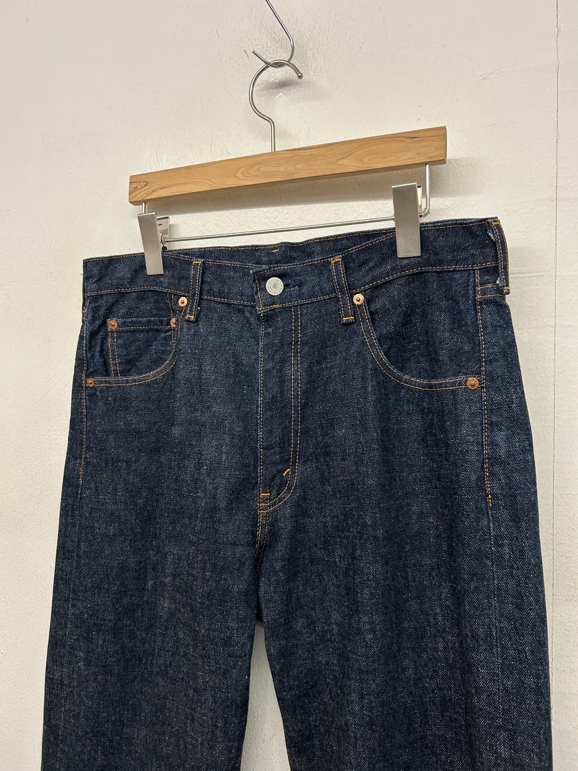 90s JPN 리바이스 502XX 빅E 셀비지 데님 팬츠 상품이미지3