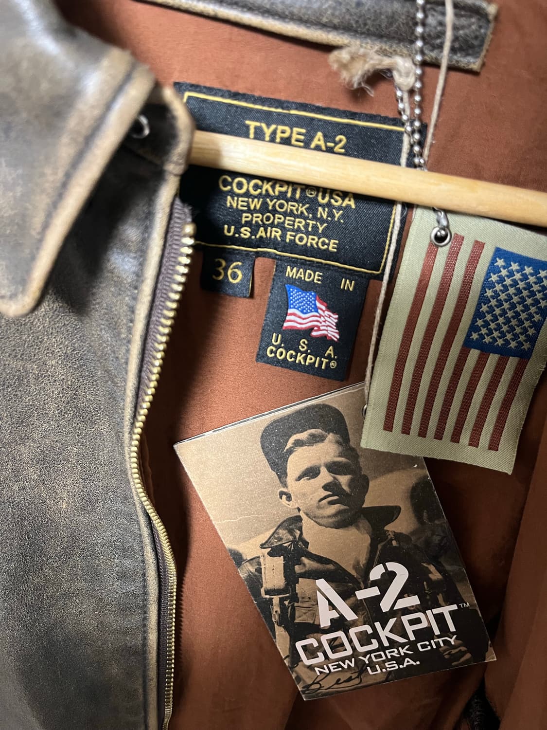 콕핏usa a-2 자켓 상품이미지3