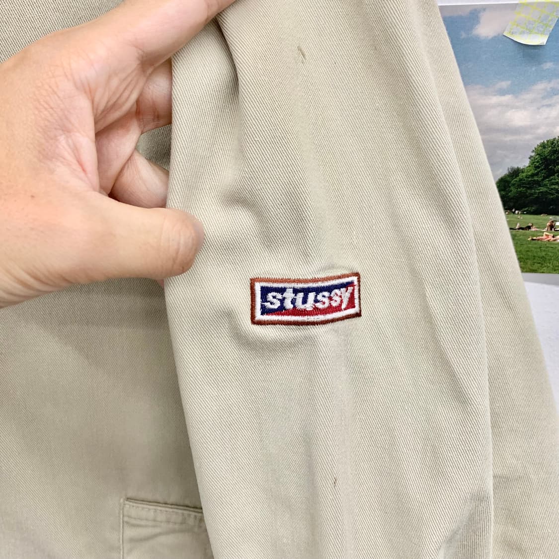 90's 스투시 코튼 아노락 자켓  상품이미지4