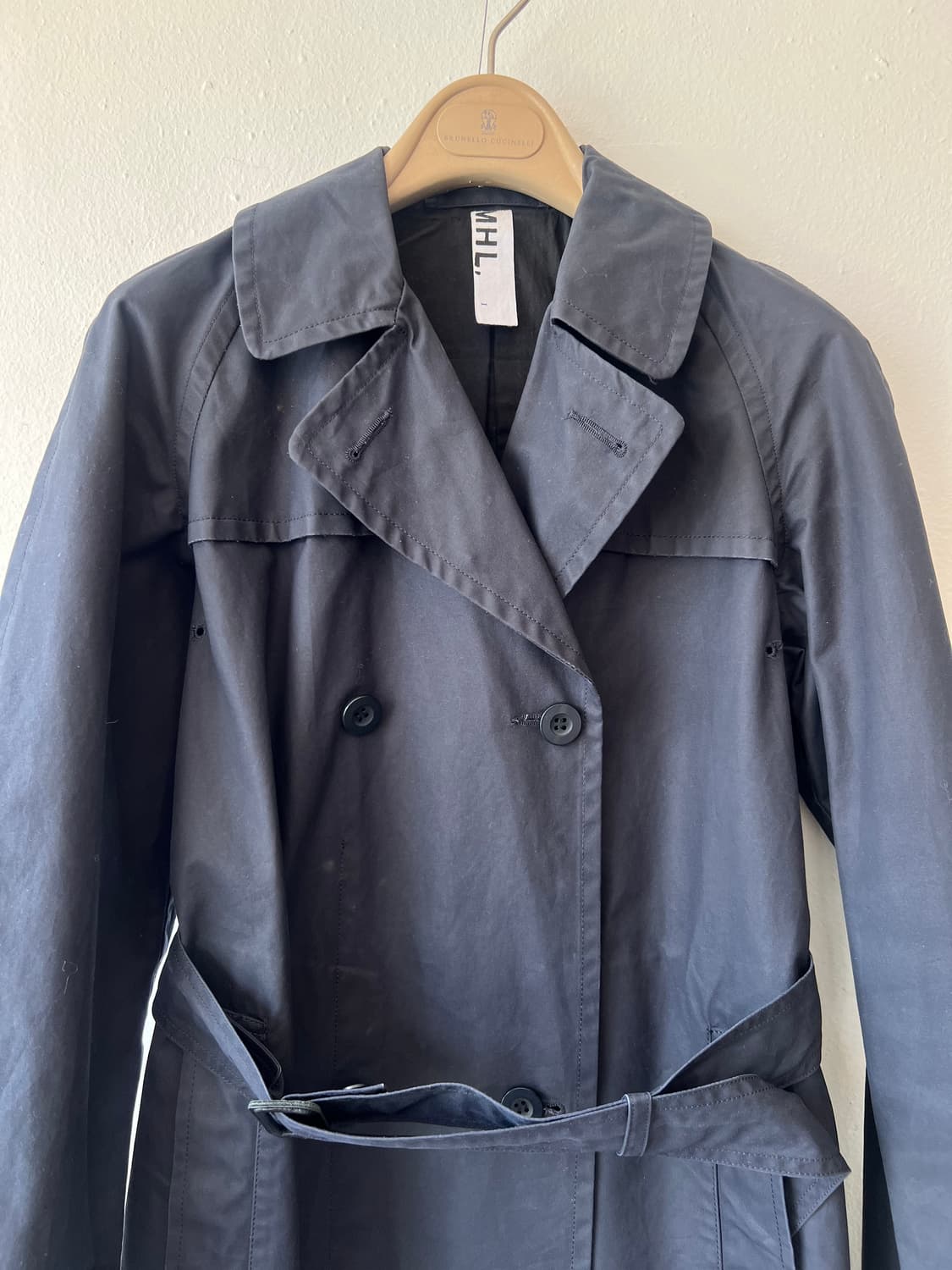 마가렛호웰 MHL여성 네이비 트렌치코트 간절기코트 상품이미지1