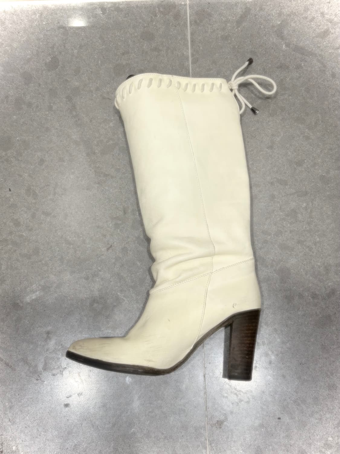 막스앤코 아이보리 롱부츠 히메갸루 오네갸루 리즈리사 보헤미안서울 상품이미지2