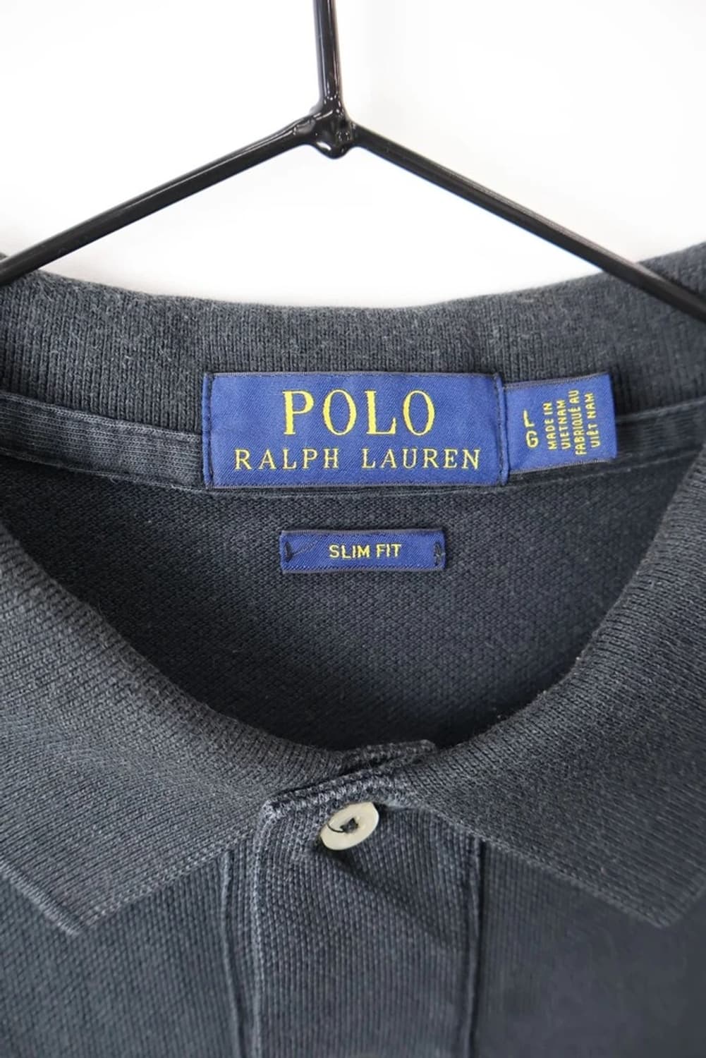 Polo Slim Fit Black Polo Shirt 상품이미지6