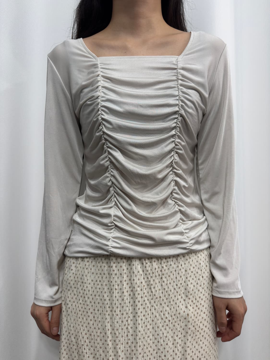 shirring top 상품이미지1