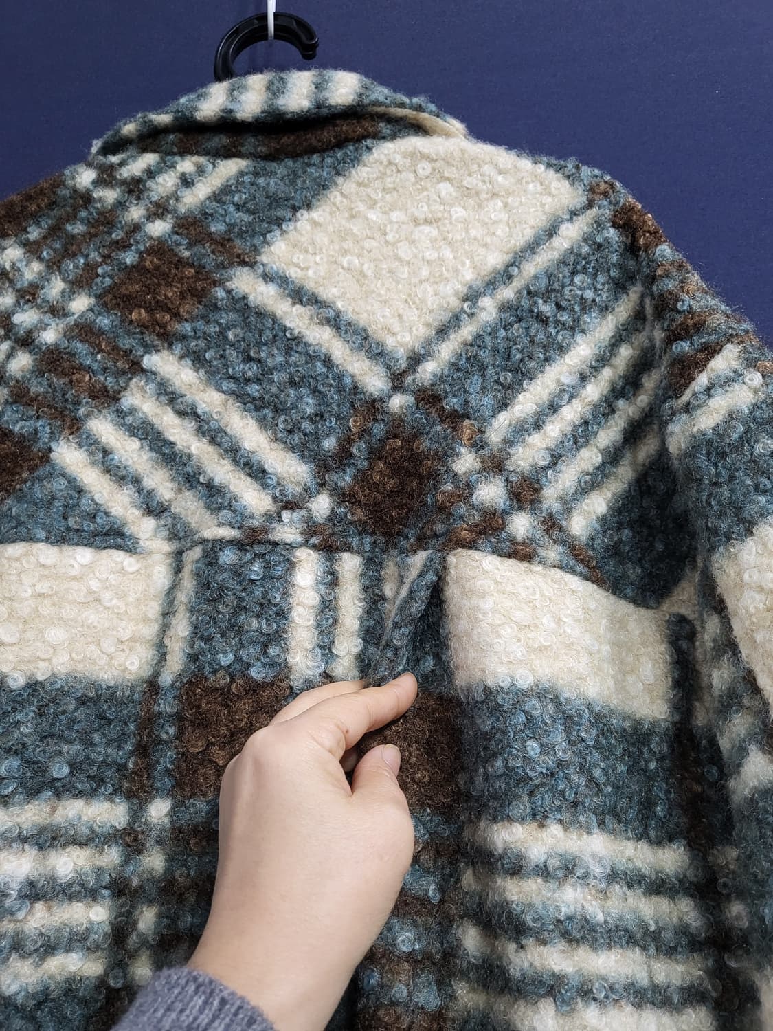 MODS 셔츠식 부클자켓(새상품) 상품이미지8