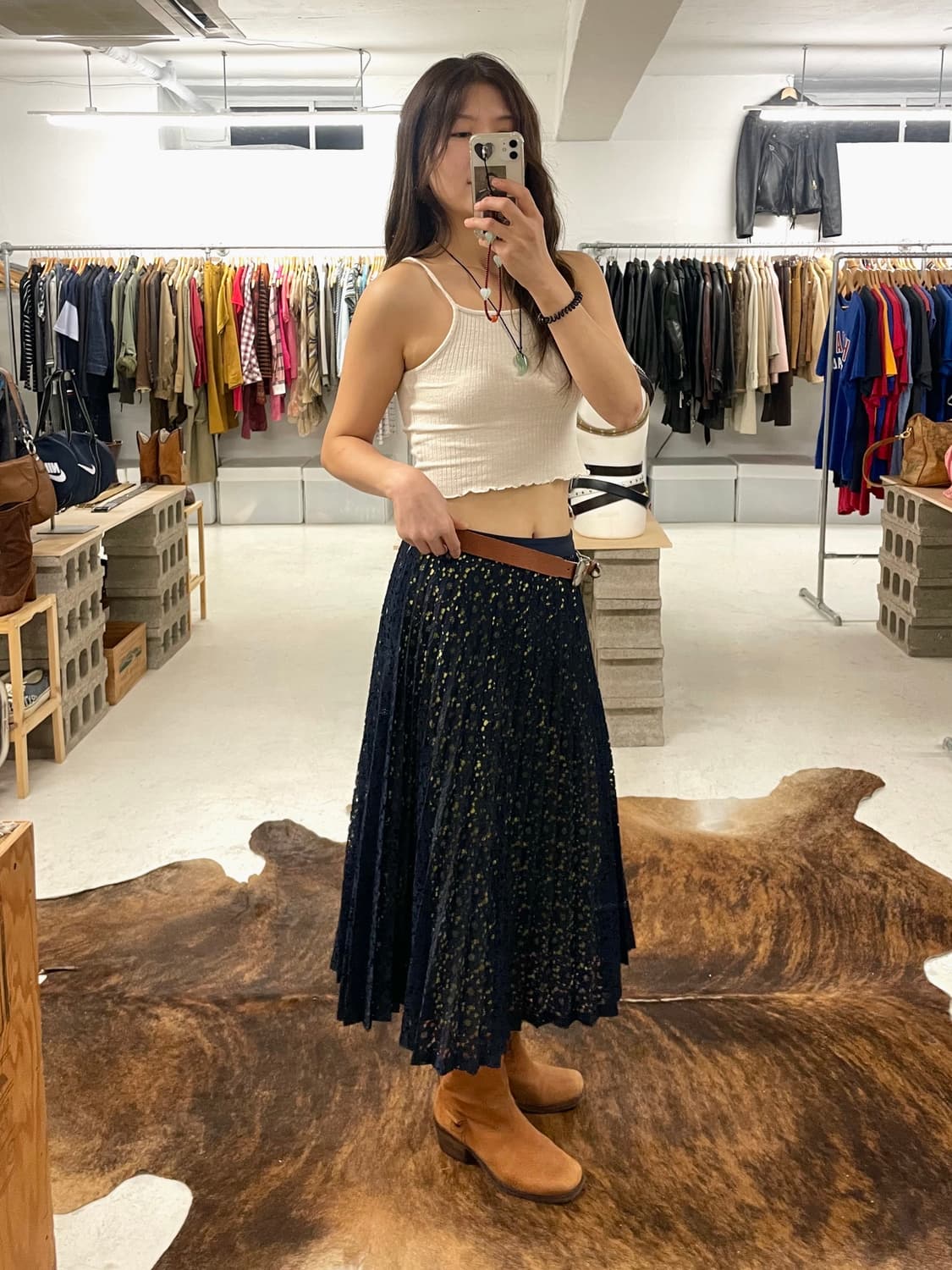 JOURNAL STANDARD pleats skirt 상품이미지3