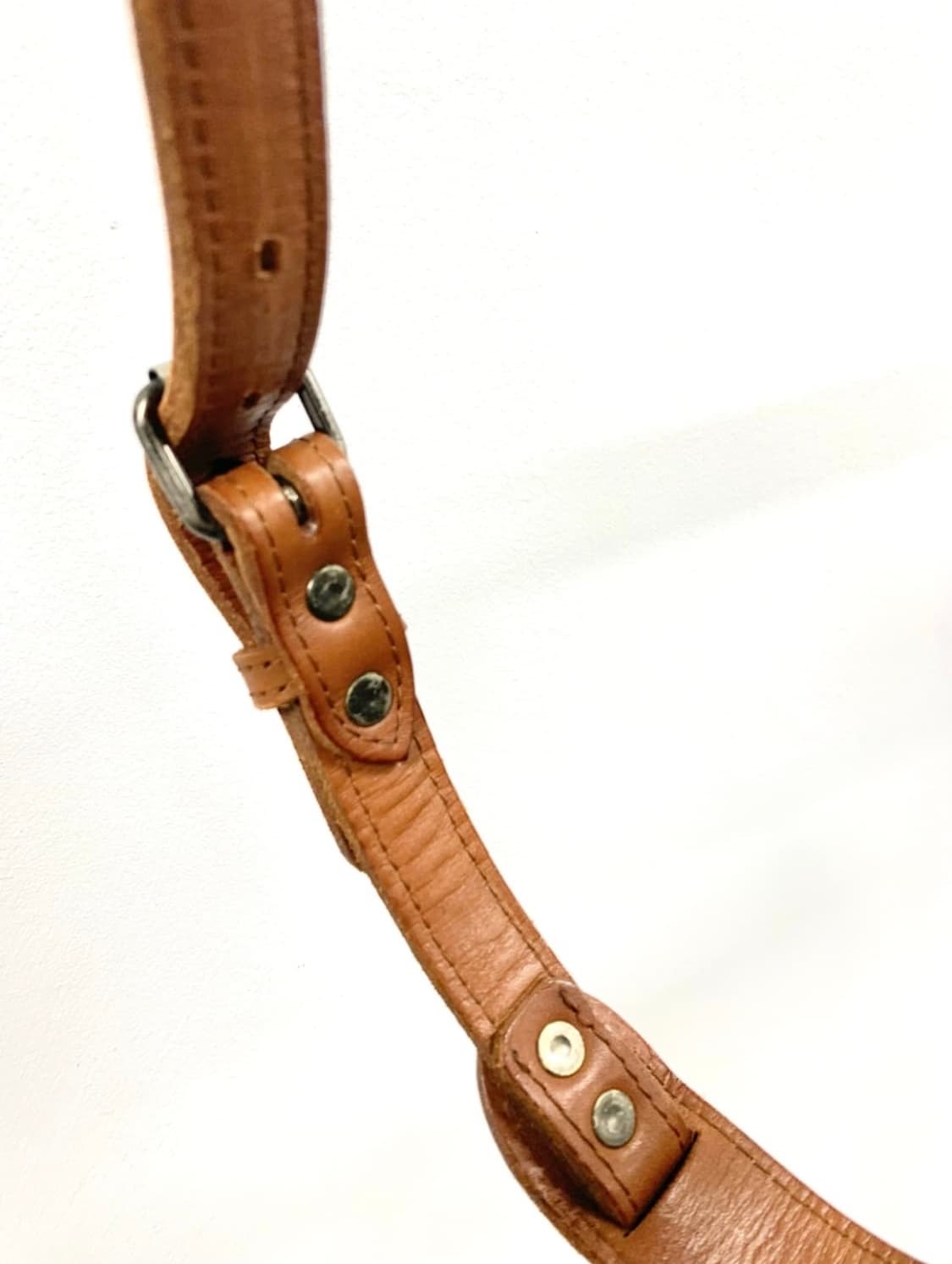 이세이미야케 로고 레더 벨트 상품이미지4