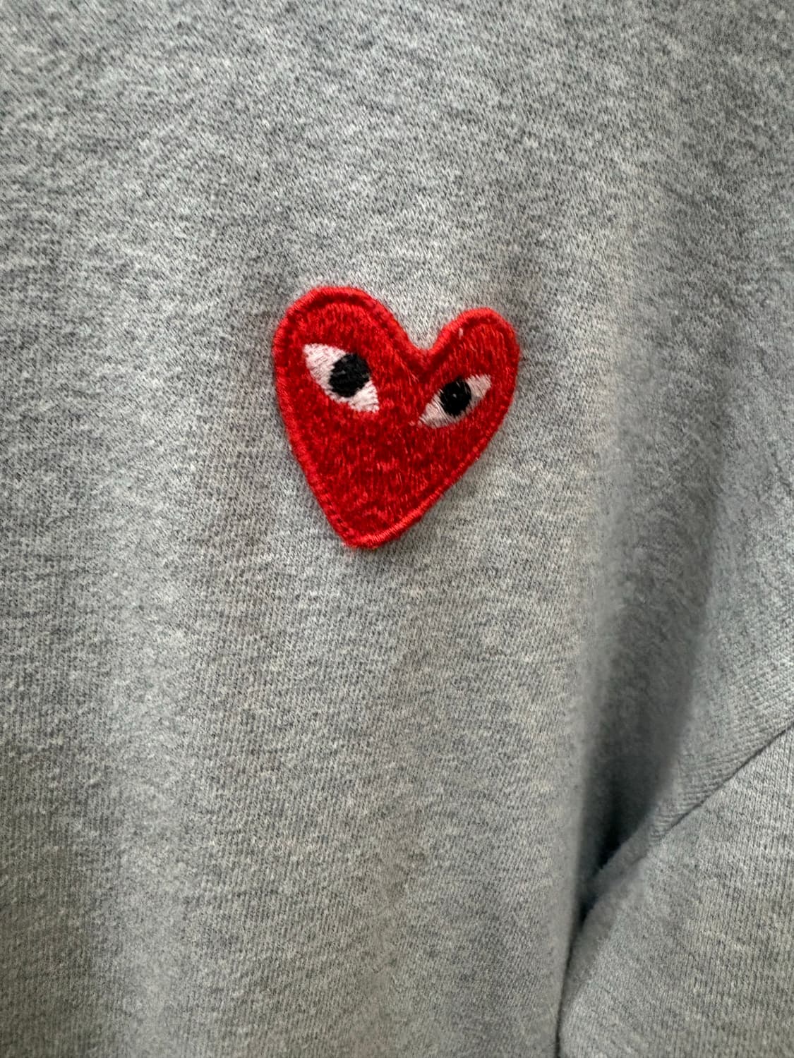 꼼데가르송 플레이 5 하트 후드집업 상품이미지2