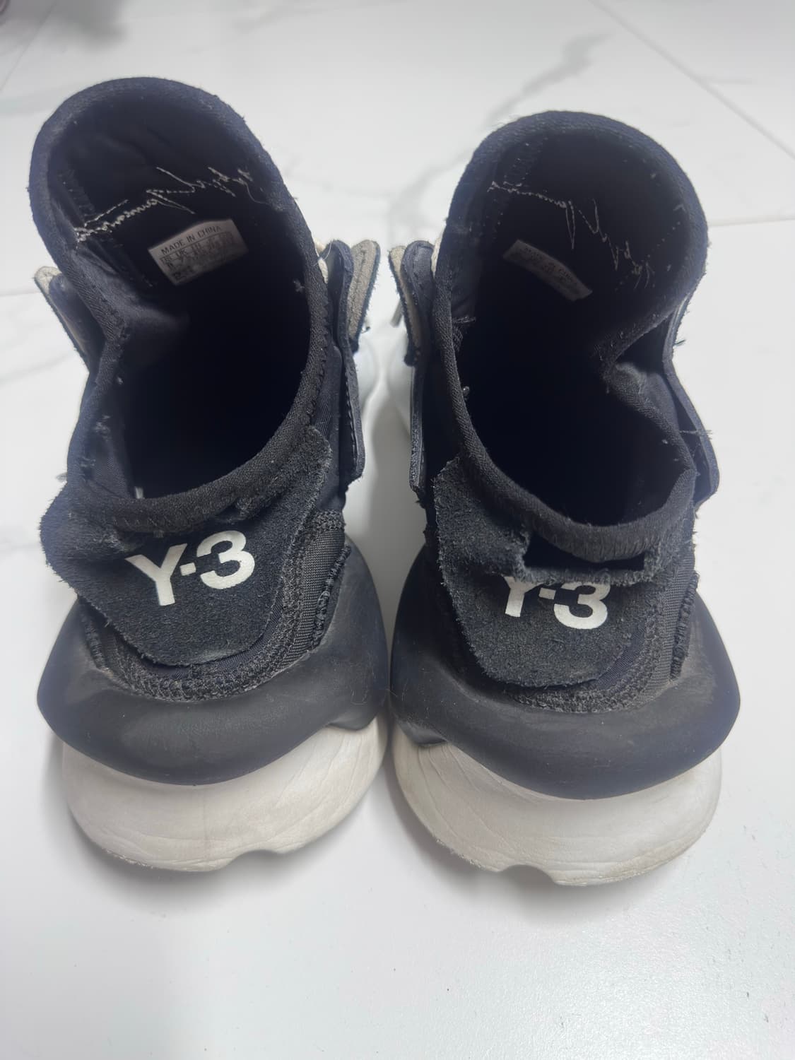 요지 야마모토 Y-3 카이와 260 검흰 상품이미지2