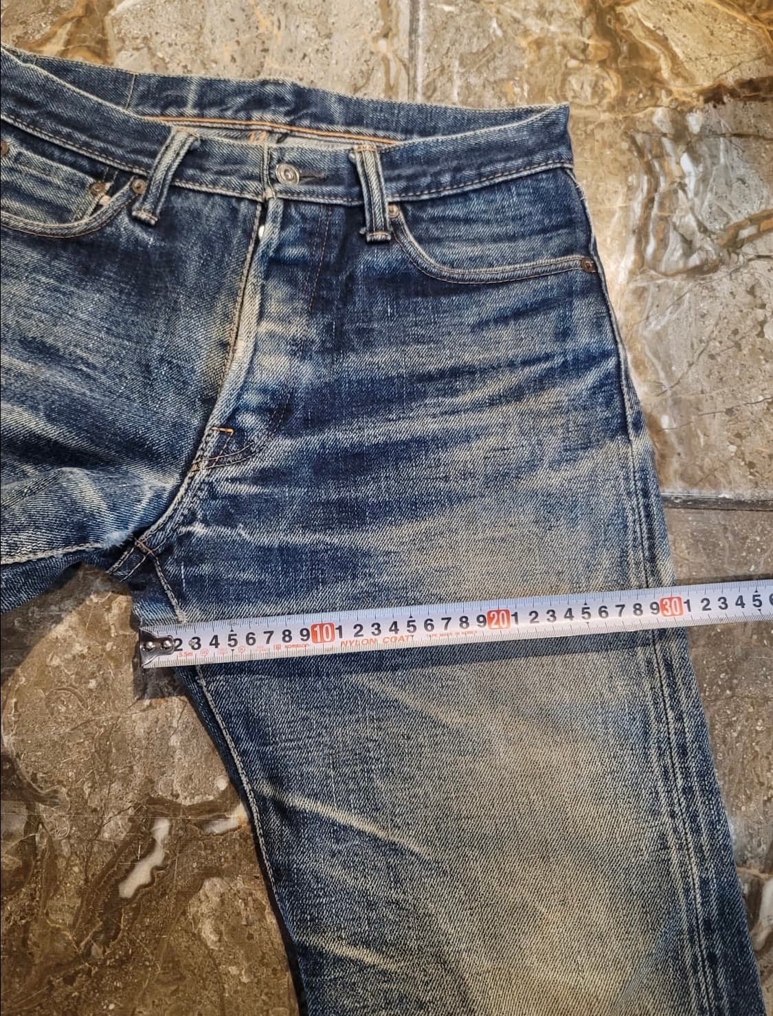 사무라이진 21oz 하드워시 셀비지 데님팬츠 상품이미지6