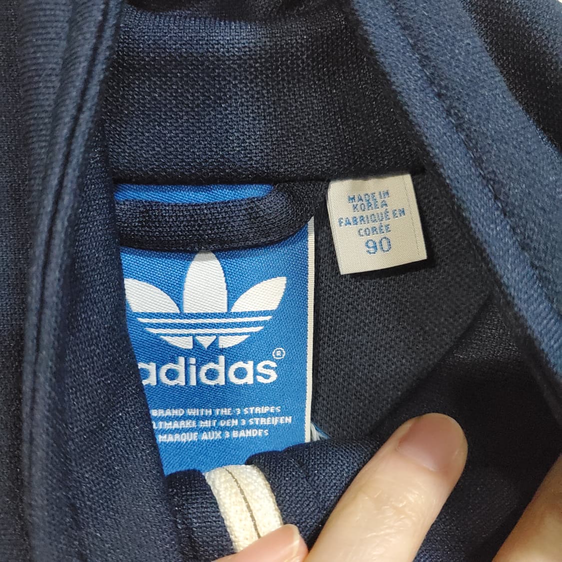 아디다스 네이비 파이어버드 트랙탑 져지  상품이미지5