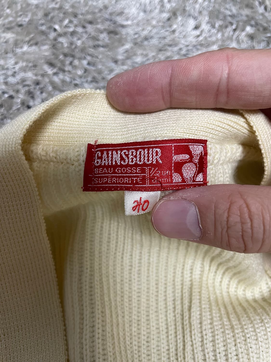 게인스보르 일제 울 가디건 105~110 상품이미지3