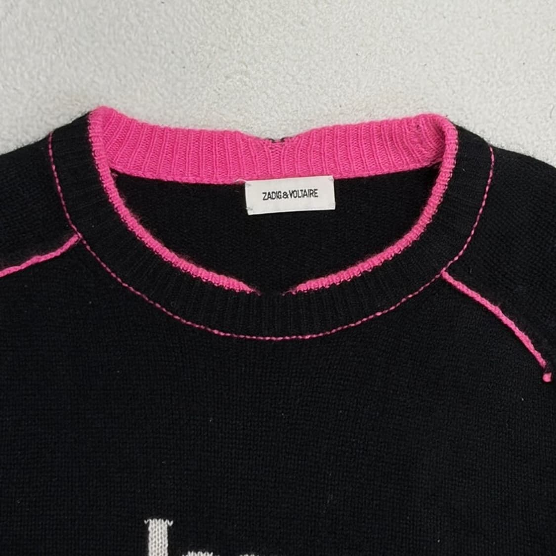 ZADIG&VOLTAIRE 100% 캐시미어 니트 S 상품이미지4