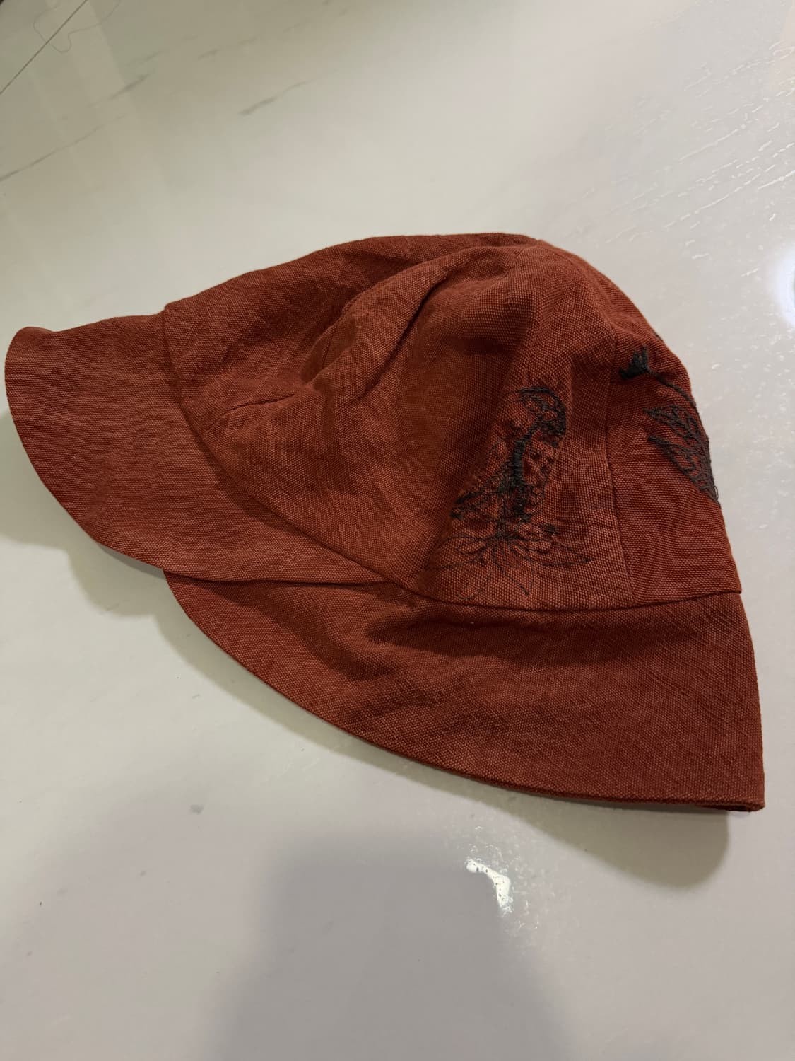 하테리 케피 브릭레드 모자 상품이미지5