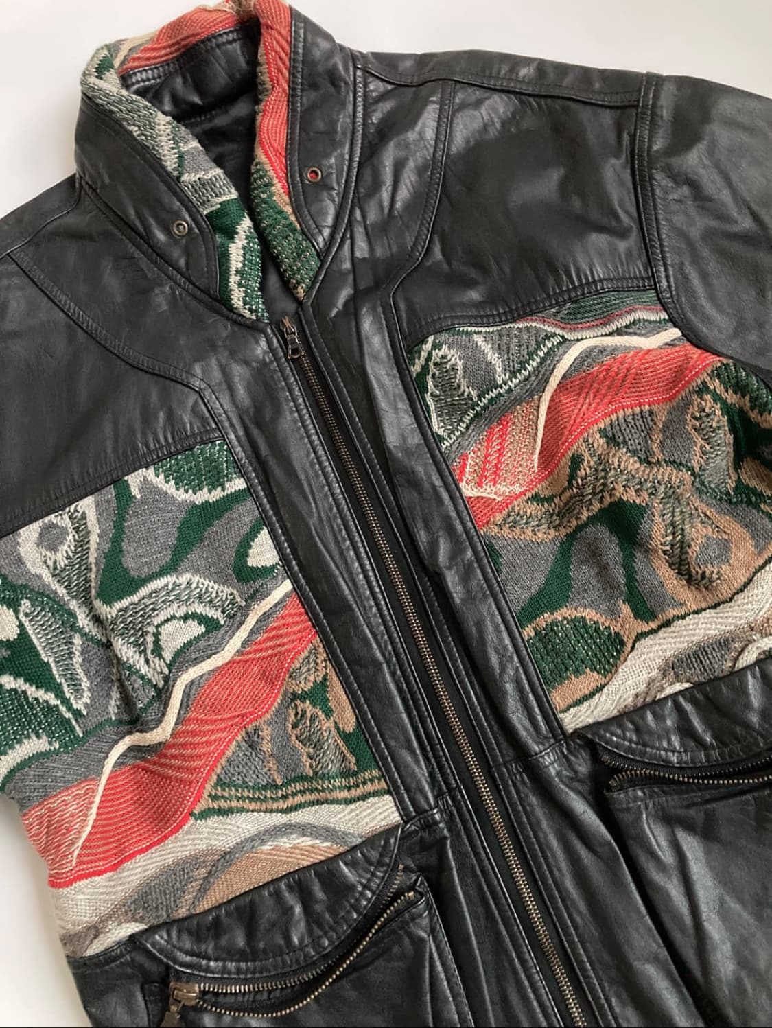 베르사체 레더자켓 L 상품이미지4