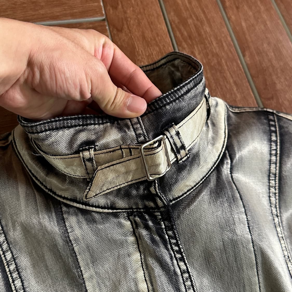 Specchio metalic half jacket  상품이미지5