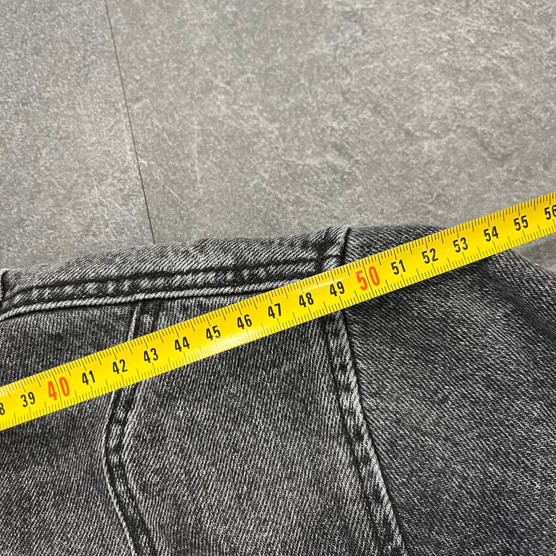 앤더슨벨 패치워크 데님 자켓  상품이미지7