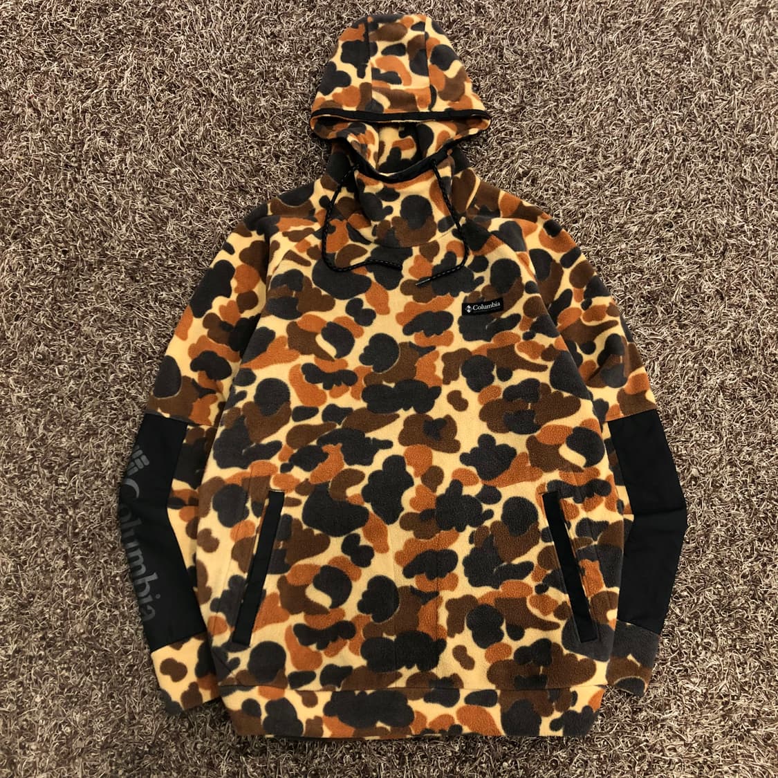 컬럼비아 카모 플리스 후드티 상품이미지1