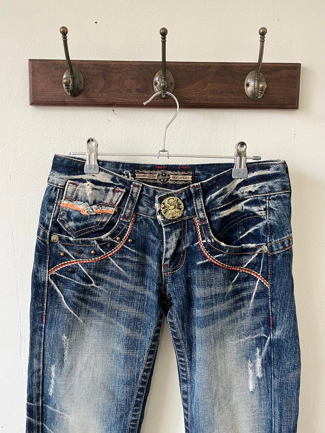 STUDIO R.P 로우라이즈 데님 팬츠 상품이미지2