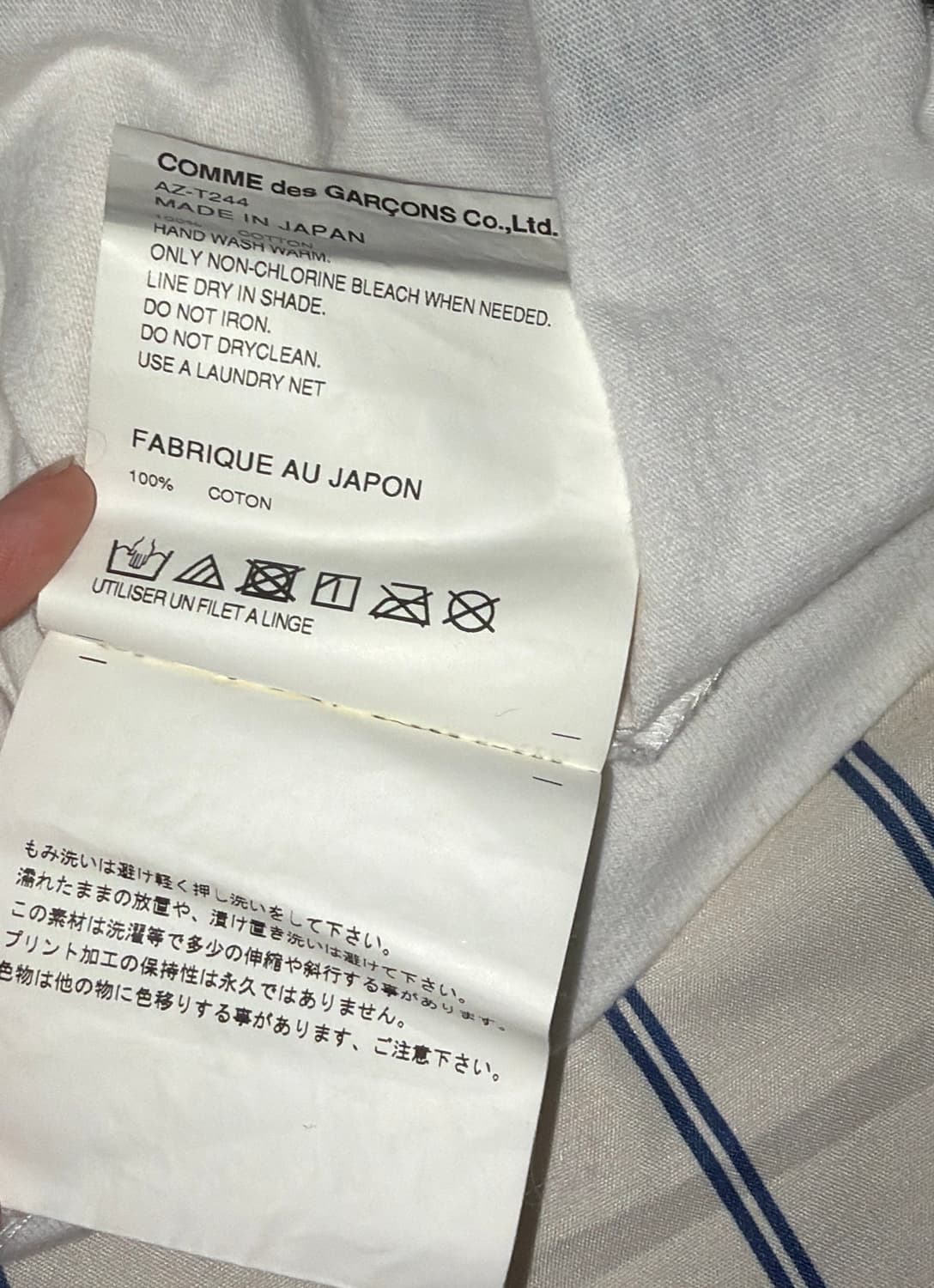 꼼데가르송 플레이 카모 하트 반팔티 상품이미지5