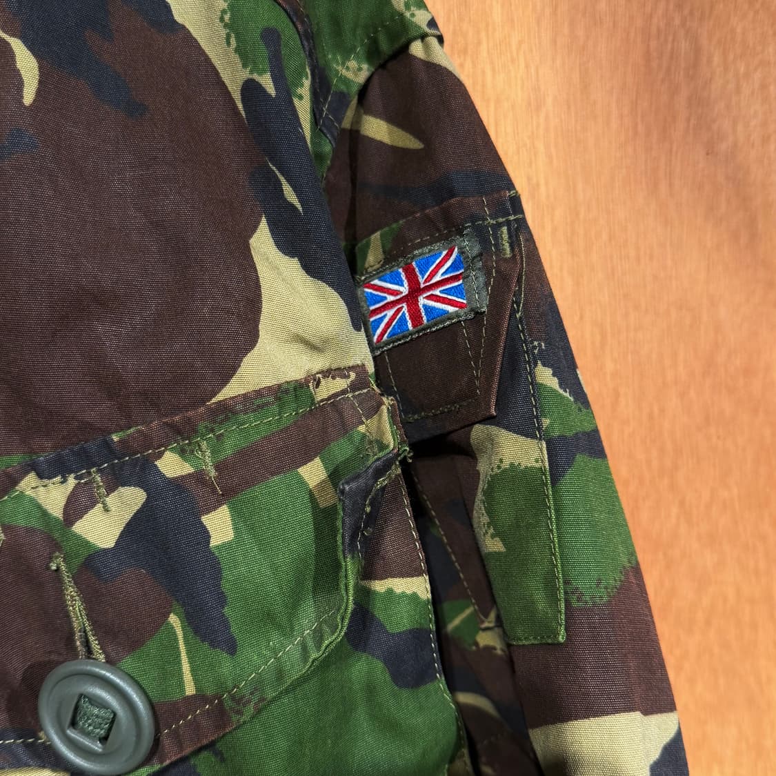 영국군 DPM 스목 컴뱃 윈드 파카 자켓 XL 상품이미지3