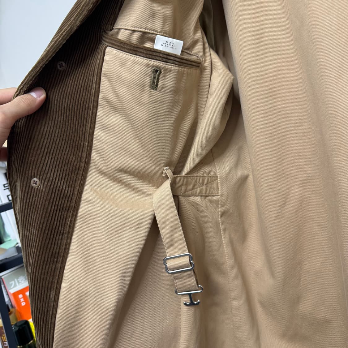 2사이즈) 피그벨 코듀로이 코트 상품이미지4