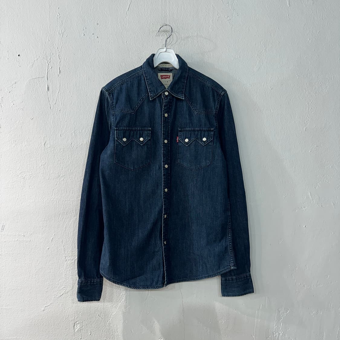 리바이스 웨스턴 데님 청남방 S 상품이미지1