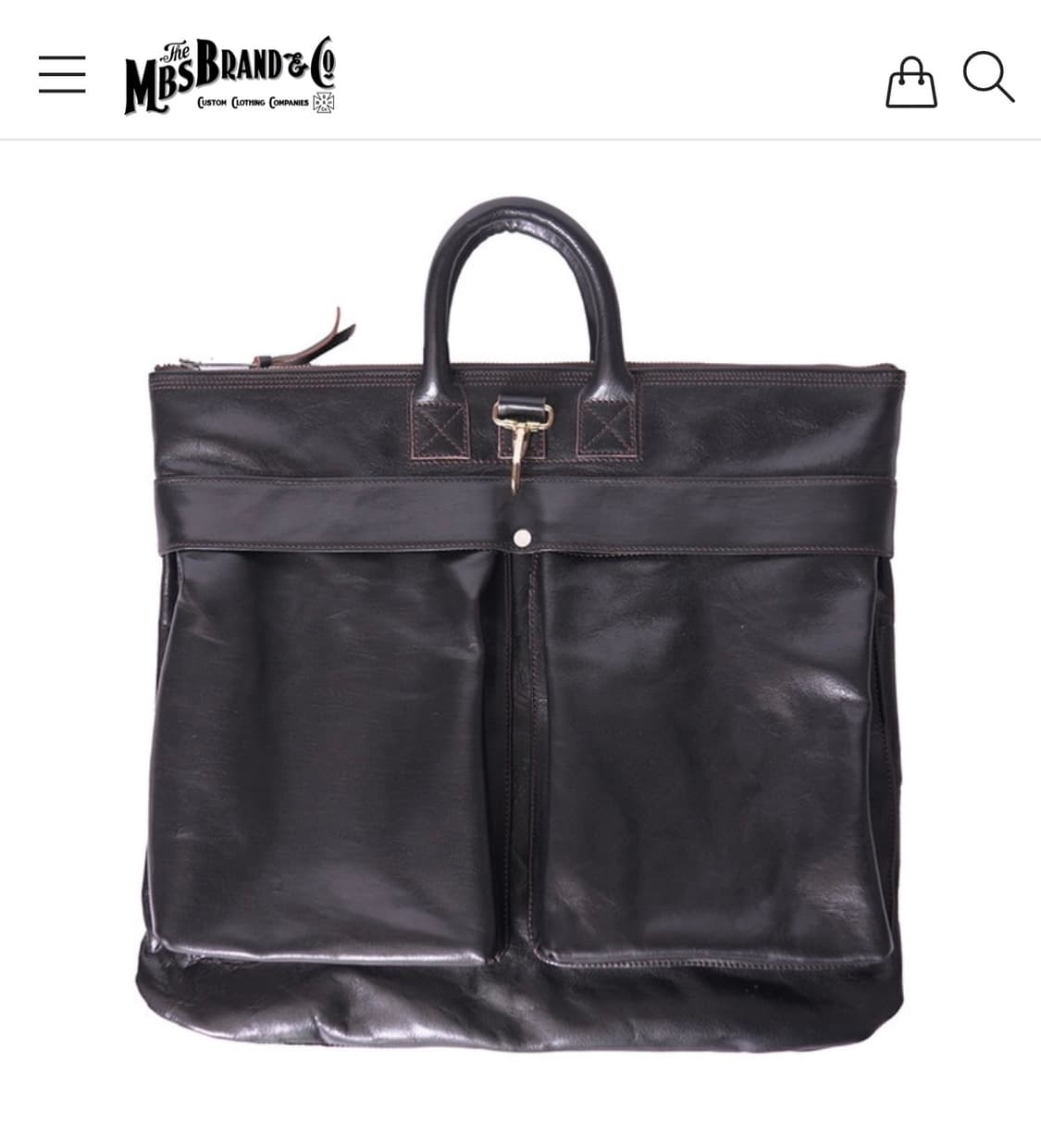 [구매] 엠비스 헬멧백 블랙 / MBS Helmet bag black 상품이미지1