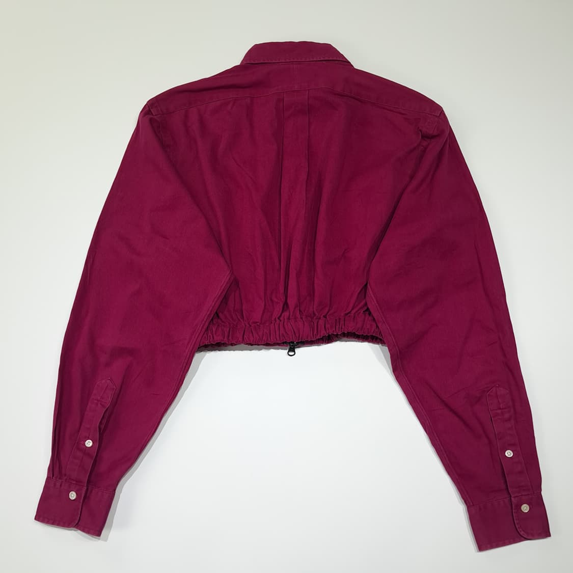 CL789 FREE 폴로 90s 말레이시아판 퍼플 리메이크 크롭 집업  상품이미지5