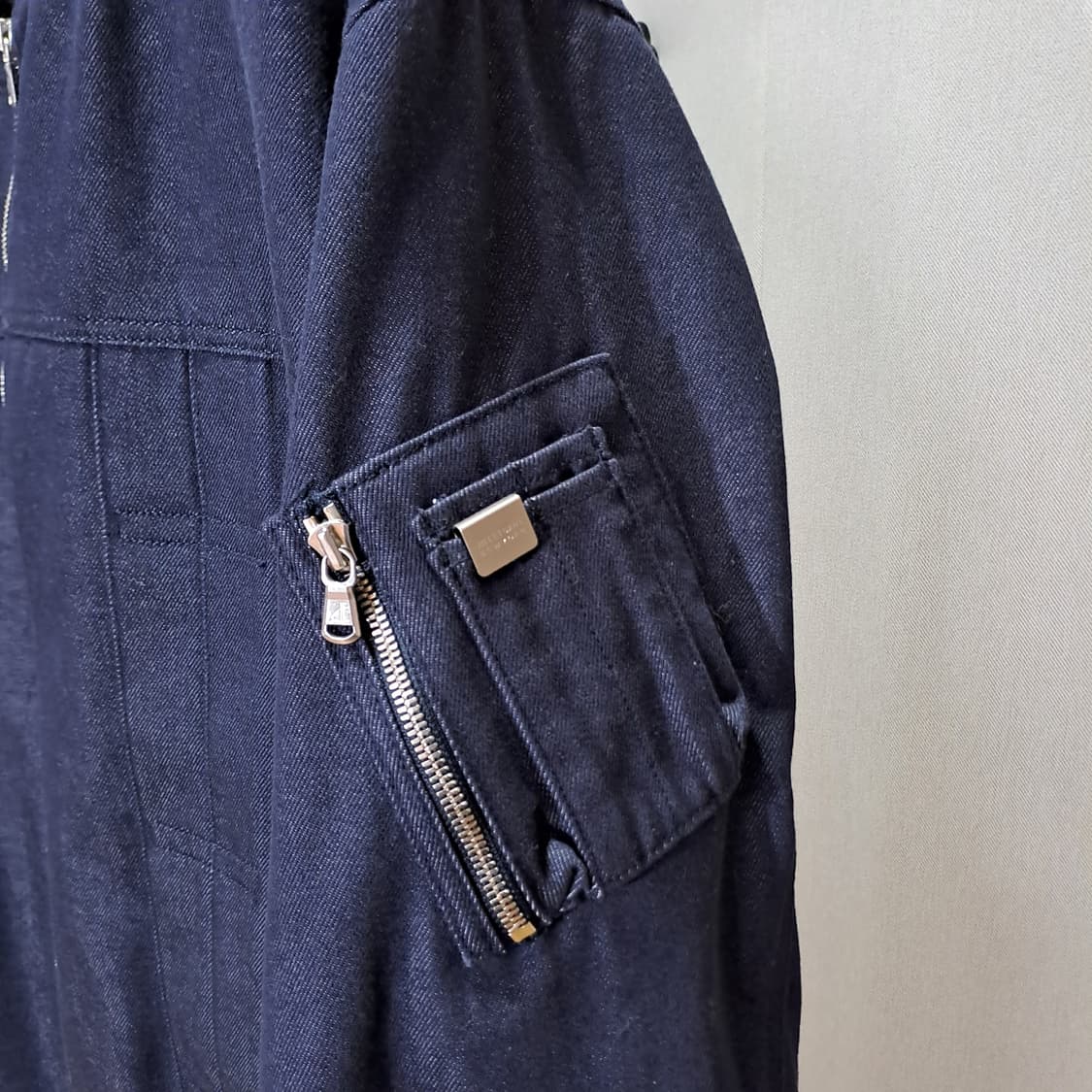 (택포) 23FW 질스튜어트 디테처블 데님 MA-1 B325 상품이미지5