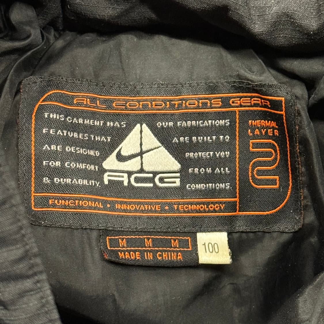 [정품/M,100] 나이키 ACG 립스탑 다운 패딩  상품이미지7