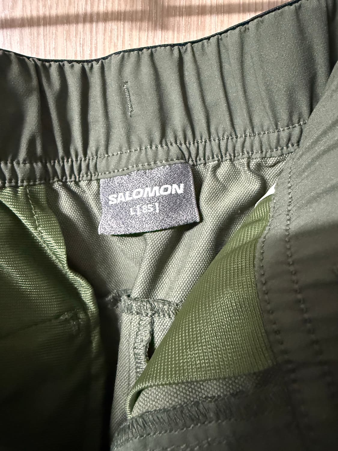 살로몬 카고 조거 팬츠 올리브 상품이미지2