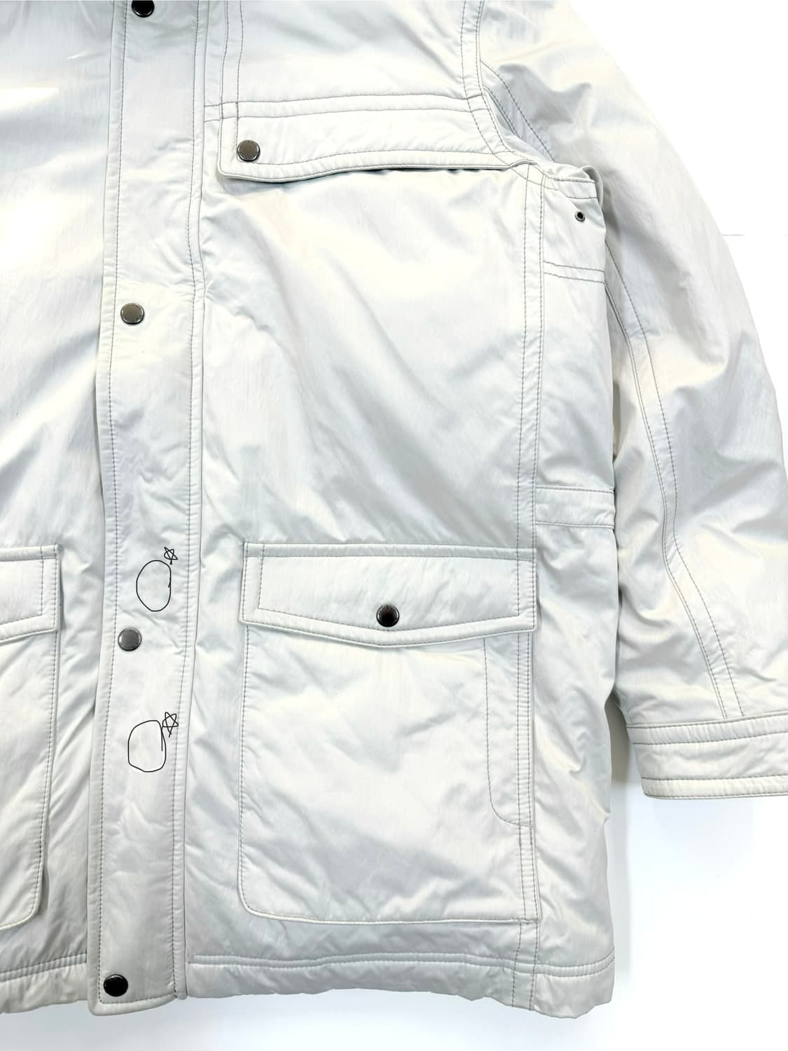 Indian 덕다운 퍼 점퍼 상품이미지2