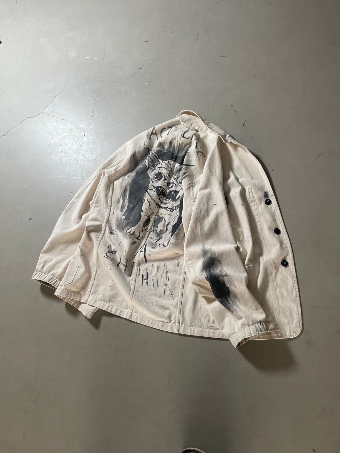 Yarmouth Oilskins Painted Work jacket 상품이미지3