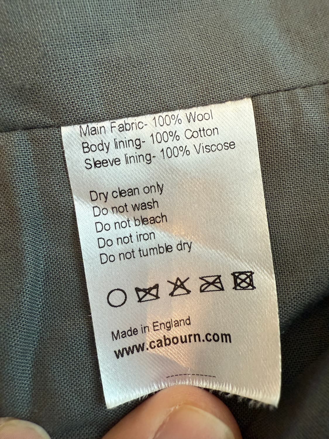 나이젤카본 해리스트위드 헤링본 블레이저 50(105) 상품이미지5