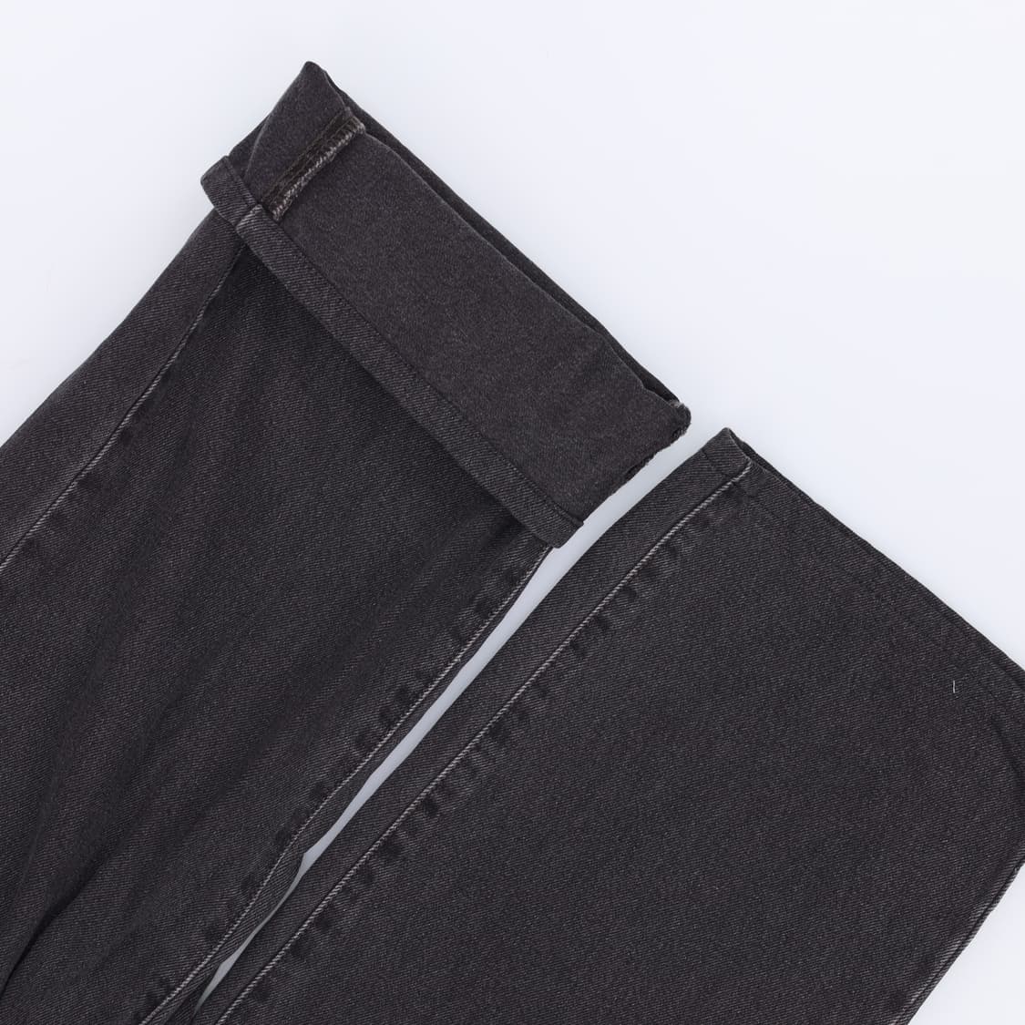 [26] 리바이스 여성 흑청 와이드 데님팬츠 0116H2 상품이미지8