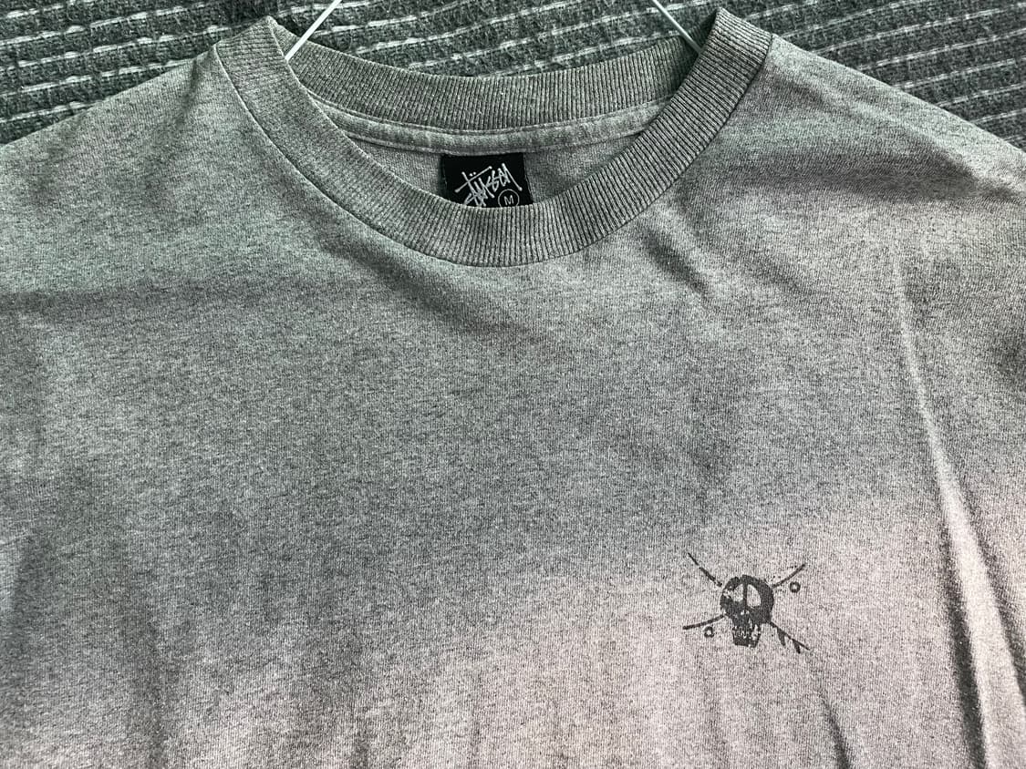 스투시 스컬 티셔츠 M 상품이미지3