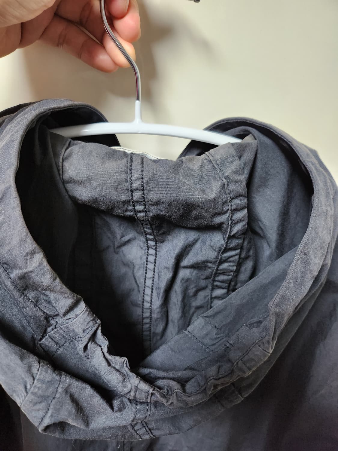 스톤아일랜드 포플린 후드 자켓 상품이미지7