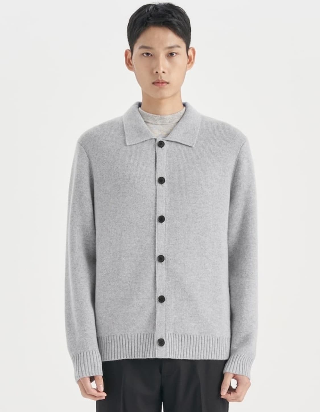 띠어리 카메룬 가디건 소라색(하늘색) 상품이미지2